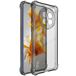 Coque en TPU IMAK transparent, antichoc, airbag quatre coins pour votre Huawei Mate 50 4G - transparent noir