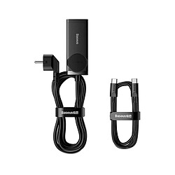 Cargador Baseus Gan3 Pro 2xUSB + 2XUSB-C + Toma 100w pas cher