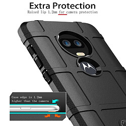 Wewoo Coque Housse TPU antichoc à couverture complète pour Motorola Moto G7 (vert armée)