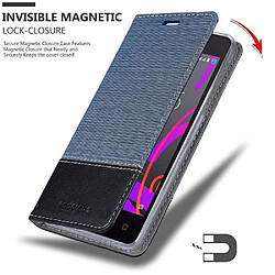 Avis Cadorabo Coque BQ Aquaris M5 Etui en Bleu