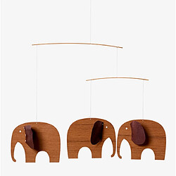 Flensted Mobiles 3 Bebes elephants en bois