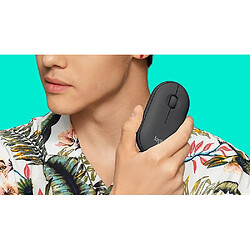 Universal Yyh souris bluetooth sans fil mignonne souris portables (noir)