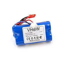 vhbw Li-Ion batterie 1800mAh (7.4V) pour modélisme Revell Big One Next 23981, F-645 Hubschrauber, MJX F-45, The Big One 24056