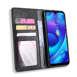 Acheter Wewoo Housse Coque Étui en cuir à boucle magnétique avec rétro pour Crazy Horse Texture horizontale Xiaomi Redmi 7avec porte-carte et fentes cartes et cadre photo Noir