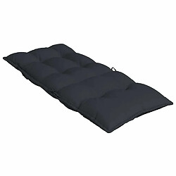 Maison Chic lot de 4 Coussins Confort,Coussins de chaise à dossier haut noir tissu oxford -GKD67808 pas cher