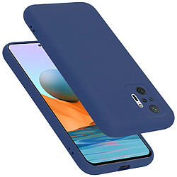 Cadorabo Coque Xiaomi RedMi NOTE 10 PRO Etui en Bleu