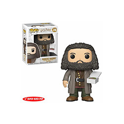 Funko Harry Potter - Figurine POP! Super Sized Hagrid avec Cake 14 cm