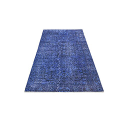 Acheter Vidal Tapis de laine 198x99 Bleu Ultra Vintage