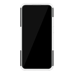 Avis Wewoo Coque Renforcée Pour Huawei Nova 5i Pro Texture de pneu TPU + PC Antichoc avec support blanc