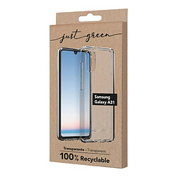 Avis JUST GREEN Coque de Protection pour Samsung Galaxy A31 Infinia Recyclable Transparent