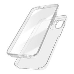 Avizar Coque pour Xiaomi Redmi A1 et A2 Arrière Rigide et Avant Souple Transparent