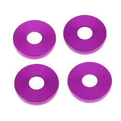 Adaptateur universel hotte en alliage d'aluminium, cales d'espacement pour kit de montage, violet