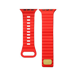 Avizar Bracelet Apple Watch 42 - 49mm Rouge