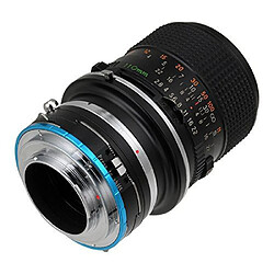 Fotodiox M645-EOS-FXRF-P-Shft Adaptateur de Monture d'Objectif Lentille Mamiya 645 Noir