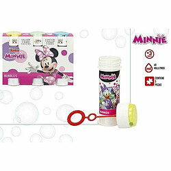 Set de tubes pour bulles de savon Minnie Mouse 3 Pièces 60 ml