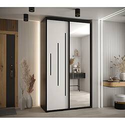 Abiks Meble Armoire Davos 13 À Portes Coulissantes 235,2/130/45 2 Portes