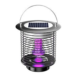 Acheter Lampe De Tueur De Moustique De Jardin D'énergie Solaire Fly Bug Insect Zapper Trap Light A