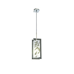 Luminaire Center Suspension Euphoria Chrome poli