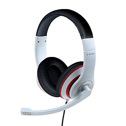 Avis Casques avec Microphone GEMBIRD MHS-03-WTRDBK Blanc