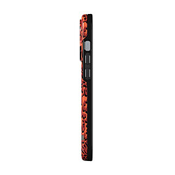 Richmond & Finch Coque pour iPhone 13 Pro Revêtement Antibactérien Motif Guépard Rouge / Noir