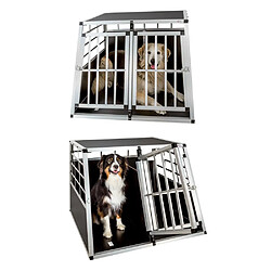 Acheter Helloshop26 Cage de transport pour chien double dos droit 97 x 90 x 69,5 cm 3708144/2