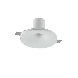 Fan Europe Downlights encastrés Trimless Paintable Plaste, Blanc, E27