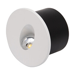 HOROZ ELECTRIC Spot LED mural rond blanc 3W 4000K