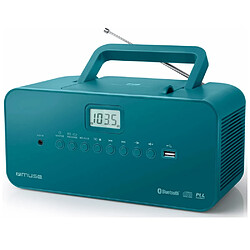 Radio cd bleu avec bluetooth - M 30 BTB - MUSE