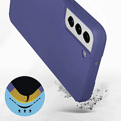 Avis Avizar Coque Samsung Galaxy S22 Plus Silicone Semi-rigide Finition Soft-touch Violet