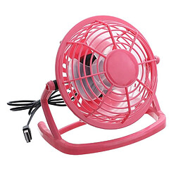 Avis (Rouge) Mini Ventilateur de Bureau USB Refroidisseur Silencieux Ventilateur de Table Portable