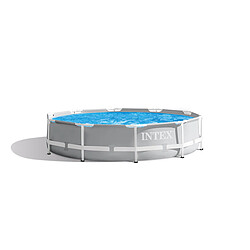 Acheter Kit piscine tubulaire Intex Metal Frame ronde 3,05 x 0,76 m + 6 cartouches de filtration