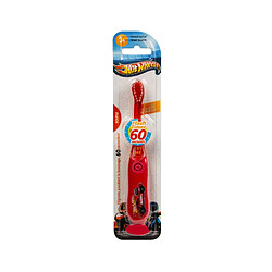 Tinokou Brosse à dents Lumineuse Enfant avec Ventouse - Hot Wheels Rouge