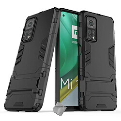 Htdmobiles Coque rigide anti choc pour Xiaomi Mi 10T / Mi 10T Pro 5G + film ecran - NOIR