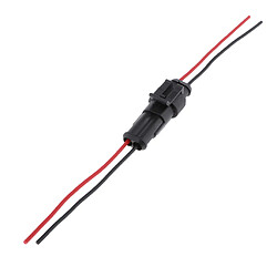 Acheter La Voiture A Caché La Prise De Fil électrique Avec Les Clips De Harnais De Fil De Câble 14AWG 2pin