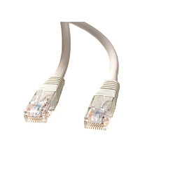 Maclean Câble réseau UTP LAN CAT6, terminé par des fiches RJ45, gris - 2m