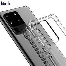 Coque en TPU anti-chute souple transparent pour votre Samsung Galaxy S20 Ultra 5G