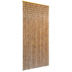 vidaXL Rideau de porte Bambou 90 x 200 cm