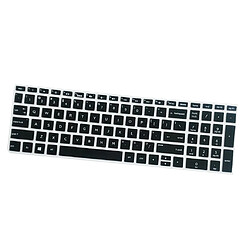 Couverture De Peau De Clavier D'ordinateur Portable En Silicone De 2 Pièces Pour Ordinateur Portable 15.6''BF