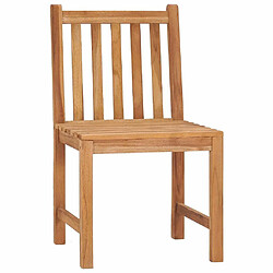 Acheter Salle à manger de jardin 3 pcs,Table et chaise à dîner Bois de teck solide -MN40793