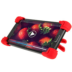 Avis Avizar Coque Antichocs Universelle support vidéo Rouge pour HTC Desire 728