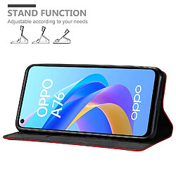 Avis Cadorabo Coque Oppo A36 / A76 / A96 4G / K10 4G / Realme 9i Etui en Rouge