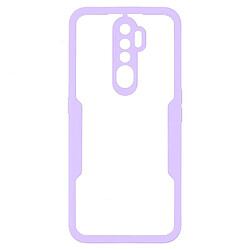 Coque en TPU + acrylique violet pour votre Oppo A5 (2020)/A9 (2020)