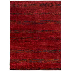 Vidal Tapis de laine 208x153 rouge Juma