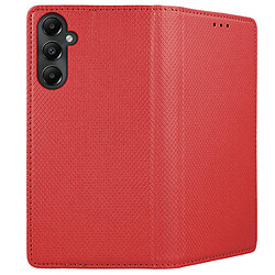 Acheter Htdmobiles Housse pour Samsung Galaxy A05s - etui coque pochette portefeuille + film ecran - ROUGE MAGNET