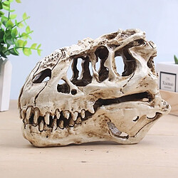 Universal Rex Skull Dinosaur Resin Artisanal Gift Home Decoration Replica Aquarium Statue Tyranno Dragon Bone Skeleton Aquarium Decoration | Décorations