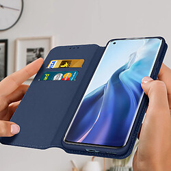 Avis Avizar Housse Xiaomi Mi 11 5G Étui Folio Portefeuille Fonction Support bleu