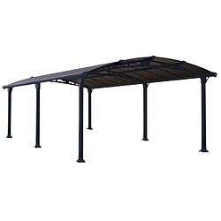 Carport 23.1m² gris anthracite - 705516 - PALRAM 