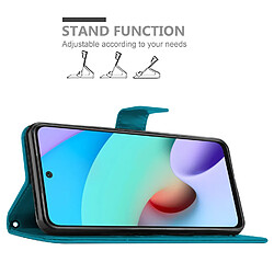 Avis Cadorabo Coque Xiaomi RedMi 10 4G Etui en Bleu