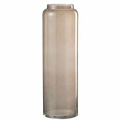 Paris Prix Vase Design Long Droit 60cm Marron Ambre