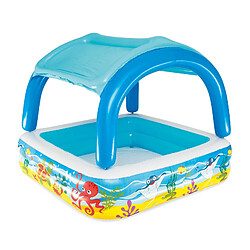 Piscine Gonflable pour Enfants avec Parasol Bestway Canopy 147x147x122 cm